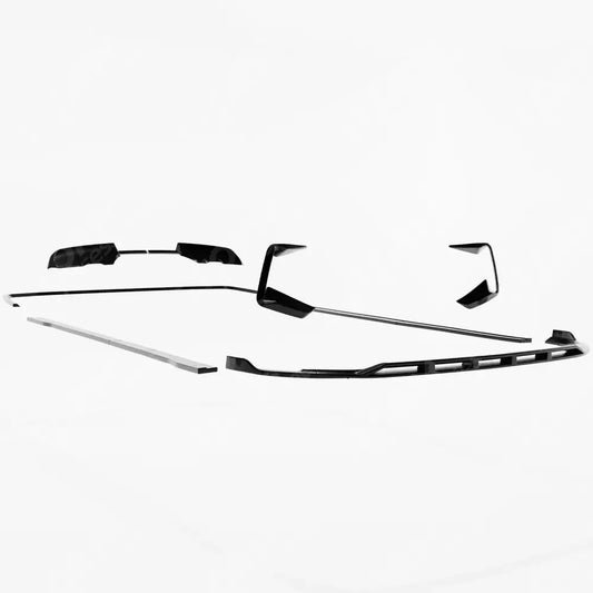 Full Low Line Aero Kit V2 In Gloss Black For Ford Transit Custom MK2 LWB 2024 on