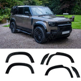 Genuine Wheel Arch Kit Gloss Black For Land Rover Defender 110 2020