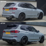 Gloss Black Aero Kit By Risper For Bmw X5 G05 Lci 2023+