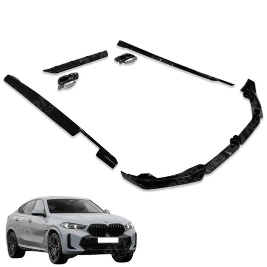 Gloss Black Aero Kit By Risper For Bmw X6 G06 Lci 2023+