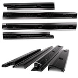 Gloss Black Side Skirt Splitters For Ford Transit Connect SWB 2024+