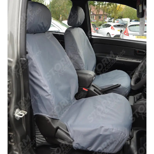 Great Wall Steed 2012 On Front Seat Covers - Grey