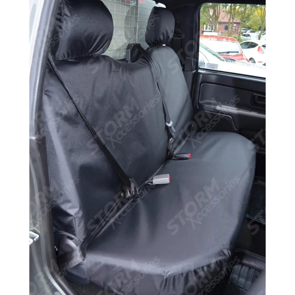 Great Wall Steed 2012 On Rear Seat Covers - Black