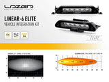 Grille Kit Linear-6 Elite For Toyota Hilux (2021+)
