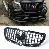 Gt Front Grill Gloss Black For Mercedes Sprinter W906 2014-2017