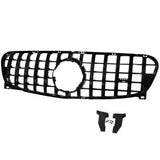 GT Style Grille In Gloss Black For Mercedes GLA W156 2014-2016 - Front Grille
