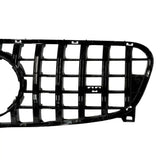 GT Style Grille In Gloss Black For Mercedes GLA W156 2014-2016 - Front Grille