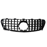 GT Style Grille In Gloss Black For Mercedes GLA W156 2017-2019 - Front Grille