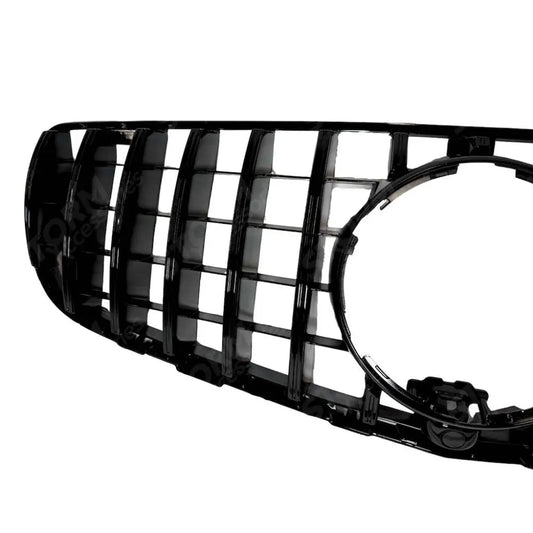 GT Style Grille In Gloss Black For Mercedes GLC W253 2015-2019