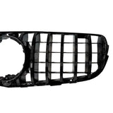 GT Style Grille In Gloss Black For Mercedes GLC W253 2015-2019 - Front Grille