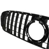GT Style Grille In Gloss Black For Mercedes GLC W253 2020-2022 - Front Grille