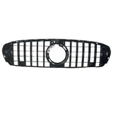 GT Style Grille In Gloss Black For Mercedes GLC W253 2020-2022 - Front Grille