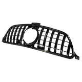 GT Style Grille In Gloss Black For Mercedes GLE W292 2016-2019 - Front Grille