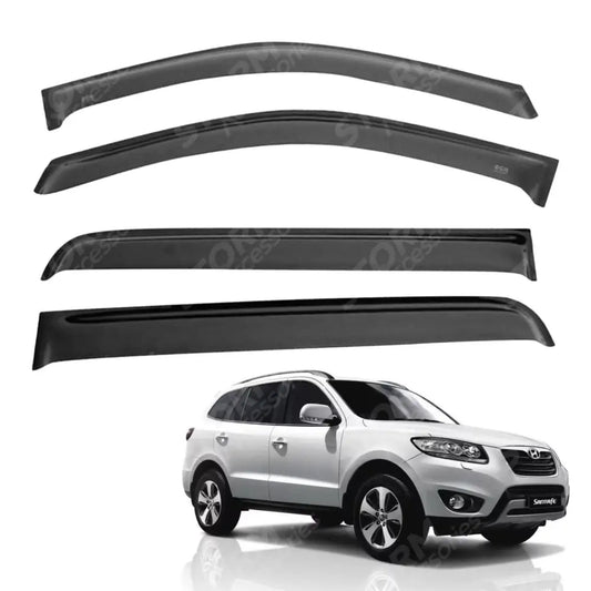 Hyundai Santa Fe 2012-2015 Egr Quad Wins Deflectors - External Fit