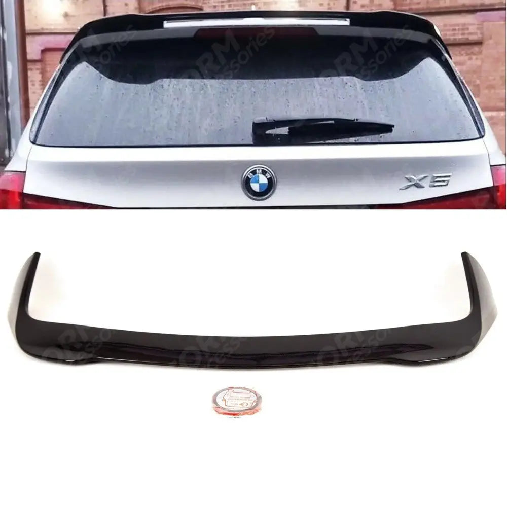 In Gloss Black For Bmw X5 F15 2013-2018 M Sport Style Rear Spoiler