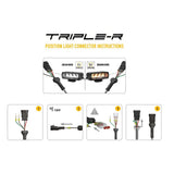 Ineos Grenadier 2022+ Lazer Grille Kit Triple- R 750 With Side Lights
