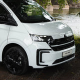 Inner Canard Loops In Gloss Black For Volkswagen Transporter T7 2025 on