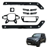 Interior Trim Kit Gloss Black For Land Rover Defender L663 2020 - 2024