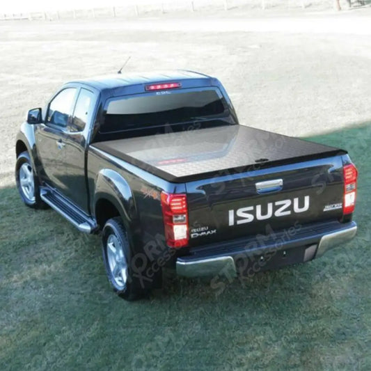 Isuzu D-max 2012 On Dc Aluminium Tonneau Cover - Mill Finish Egr