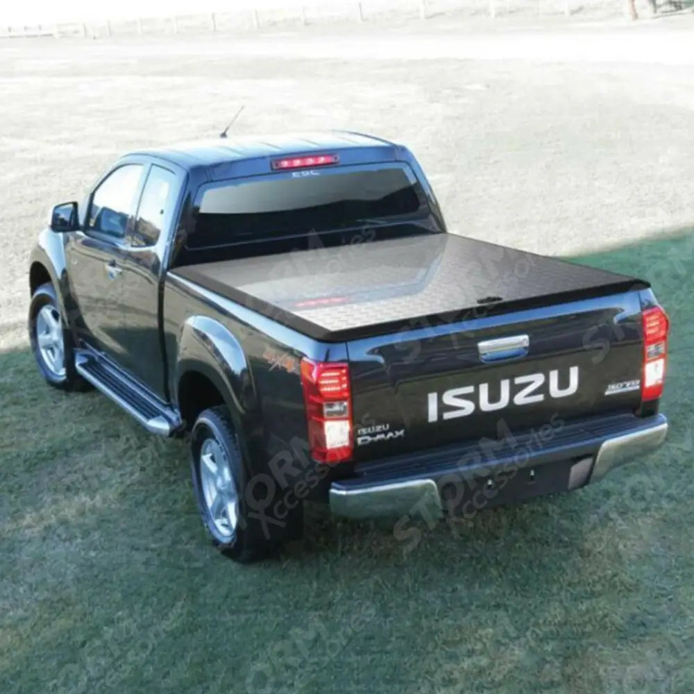 Isuzu D-max 2012 On Dc Aluminium Tonneau Cover - Mill Finish Egr