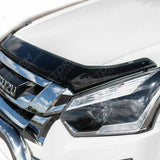 Isuzu D-max 2017-2020 Egr Bonnet Guard Protector In Dark Smoke