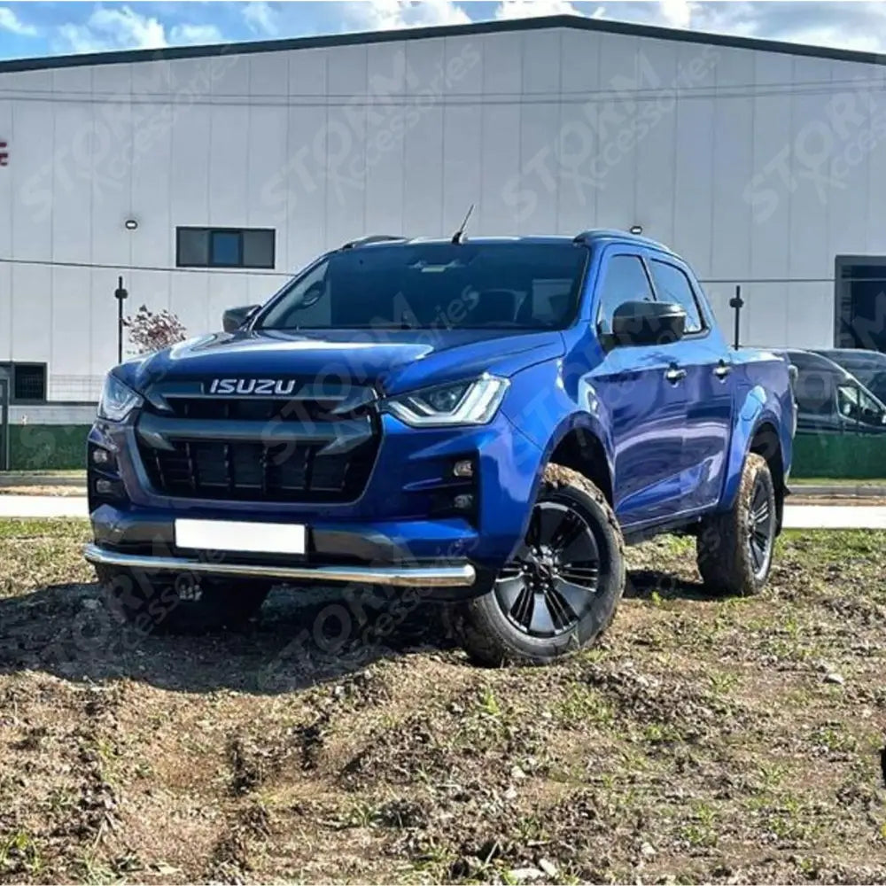 Isuzu D-max 2021 - 2024 - Front Single Deck Spoiler Bar Stainless Steel