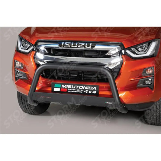 Isuzu D-max 2021 - 2024 Misutonida Eu Approved Front Bar In Black - 63mm