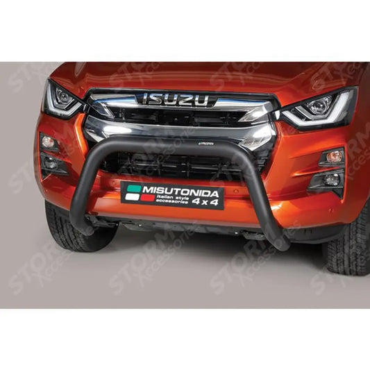 Isuzu D-max 2021 - 2024 Misutonida Eu Approved Front Bar In Black - 76mm