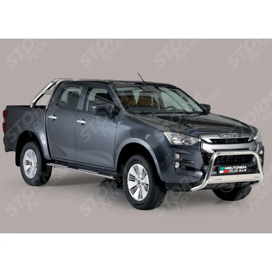 Isuzu D-max 2021 - 2024 Misutonida Eu Approved Front Bar - Stainless - 63mm