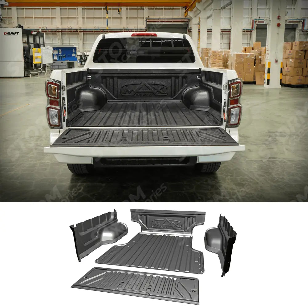 Isuzu D-Max 2021 On Double Cab Ridgeback 5 Piece Anti-Slip Load Bed Liner