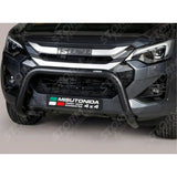 Isuzu D-Max 2024 On Misutonida EU Approved Front Bar In Black - 76MM