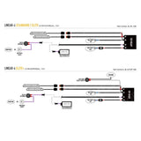 Isuzu D-max 2025+ Lazer Light Grille Kit For Linear 6 Elite+