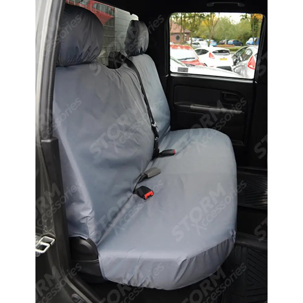 Isuzu Rodeo D-max 2003-2012 Rear Seat Covers - Grey