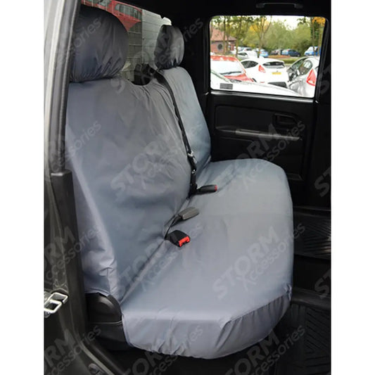 Isuzu Rodeo D-max 2003-2012 Rear Seat Covers - Grey