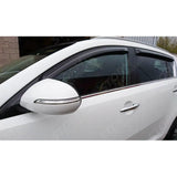 Ix35 Egr Quad Wind Deflectors External Fit For Hyundai 2010 - 2015