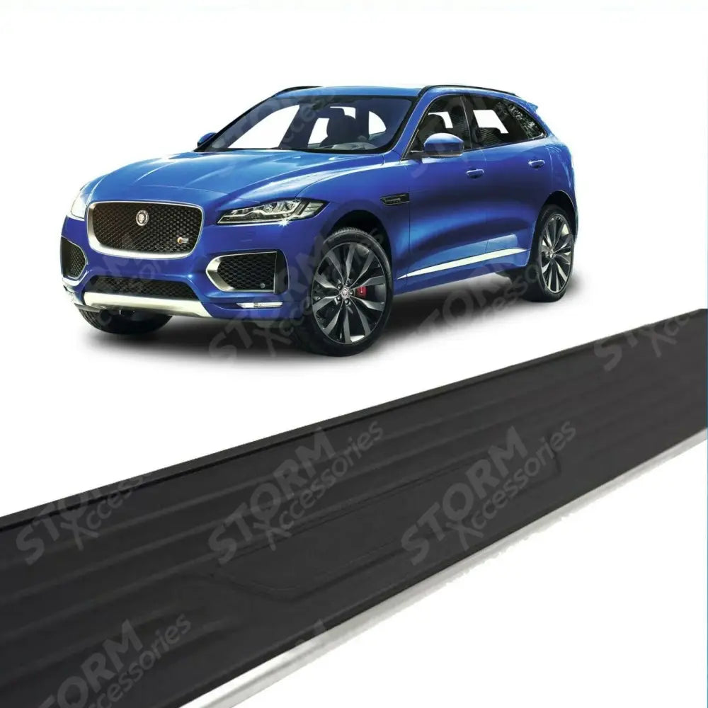 Jaguar F Pace Oem Style Running Boards - Side Steps - Pair