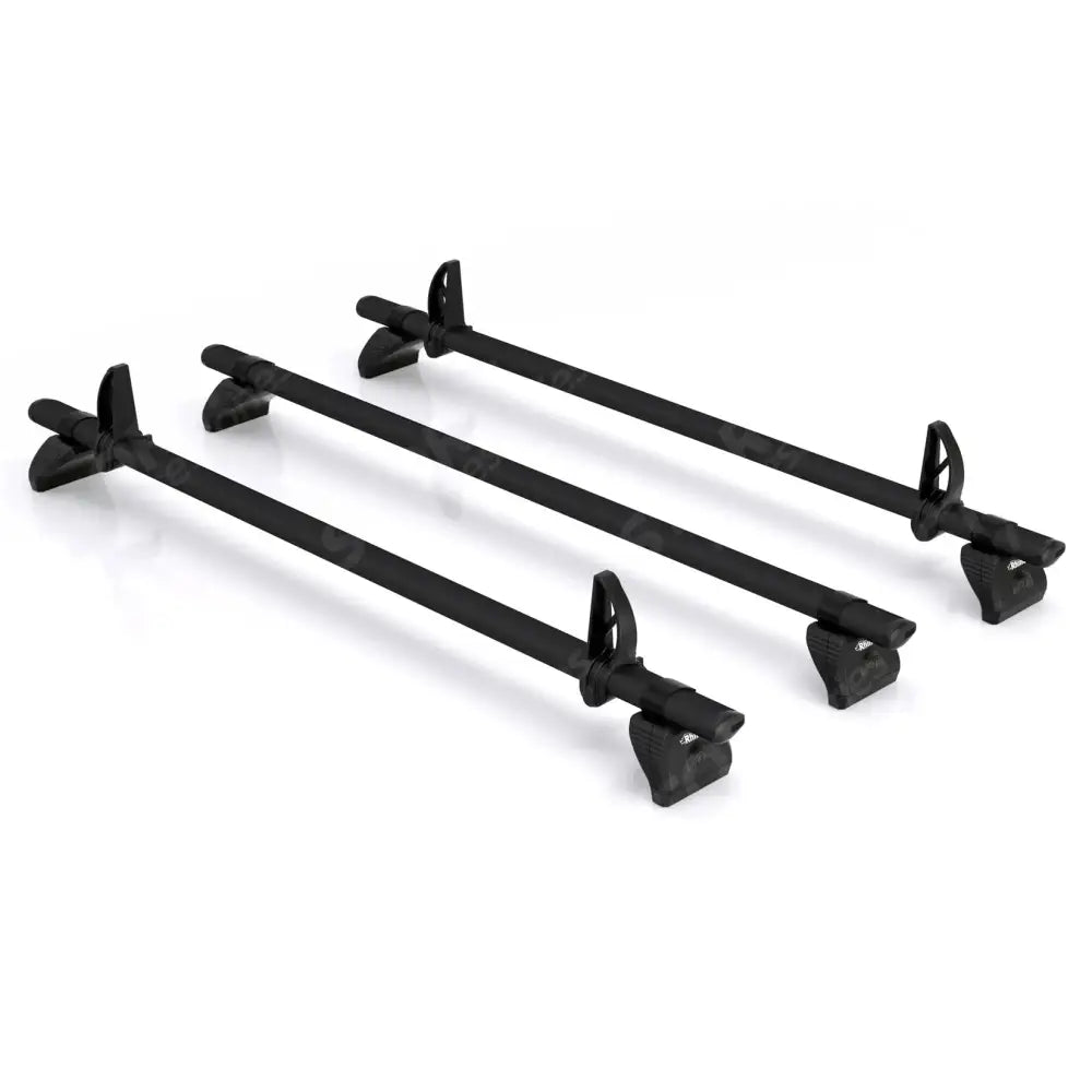 Kammbar Black For Ford Transit 2014 On - High Roof - 3 Aluminum Bars