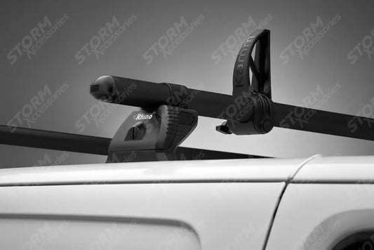 Kammbar Black for Volkswagen Transporter T5 2002-2015 - 4 Aluminium Bars