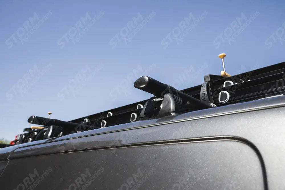 Kammbar Black for Volkswagen Transporter T5 2002-2015 - 4 Aluminium Bars