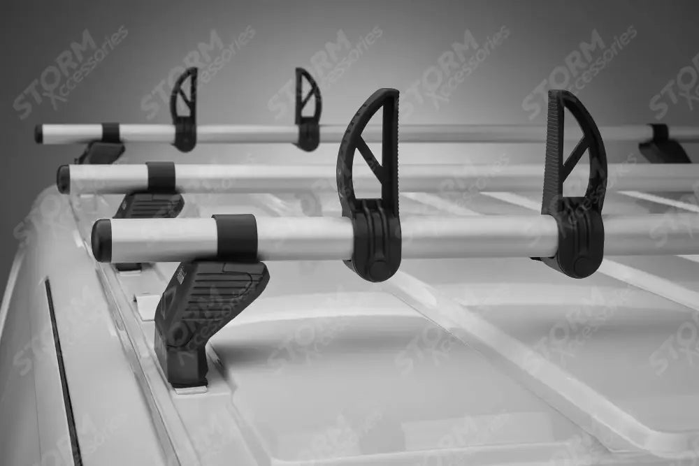 Kammbar Pro For Volkswagen Transporter T6 2015-2023 - Low Roof - 4 Aluminium Bars