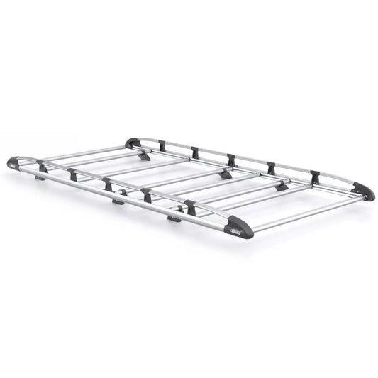 Kammrack Aluminium Van Roof Rack For Ford Transit Custom 2023 On LWB Low Roof (L2h1) Twin Rear Doors