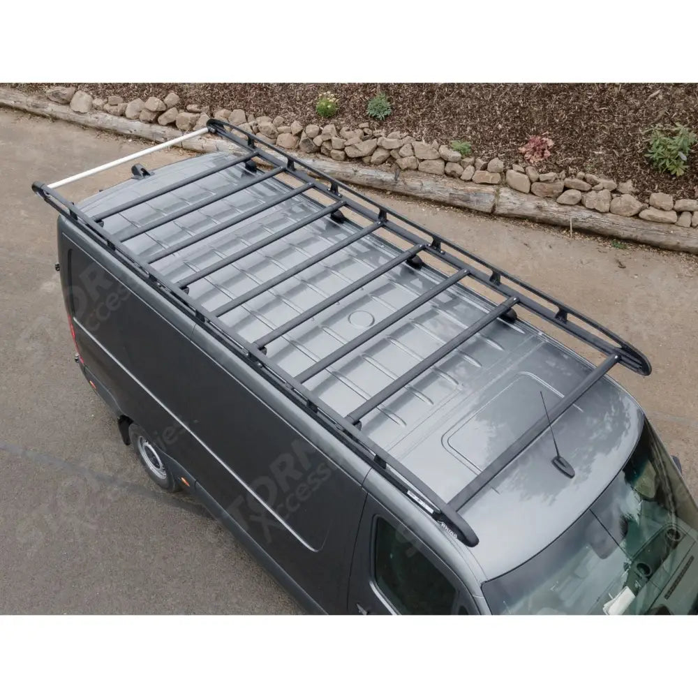 Kammrack Black For Mercedes Sprinter 2018 On - Medium Wheelbase - Low Roof