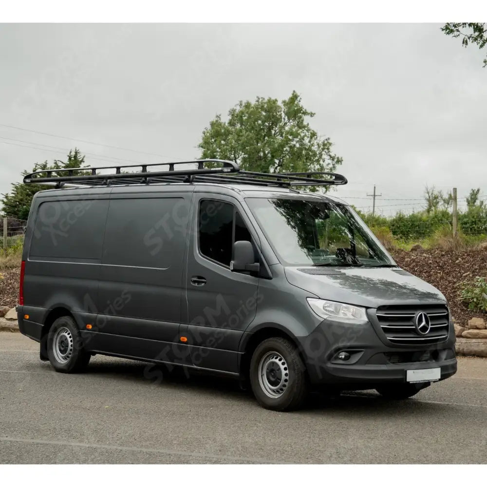 Kammrack Black For Mercedes Sprinter 2018 On - Medium Wheelbase - Low Roof