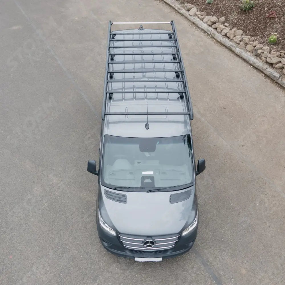 Kammrack Black For Mercedes Sprinter 2018 On - Medium Wheelbase - Low Roof