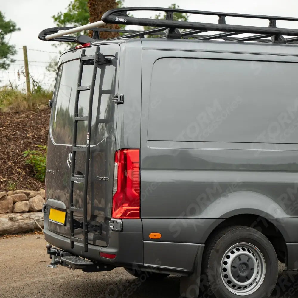 Kammrack Black For Mercedes Sprinter 2018 On - Medium Wheelbase - Low Roof