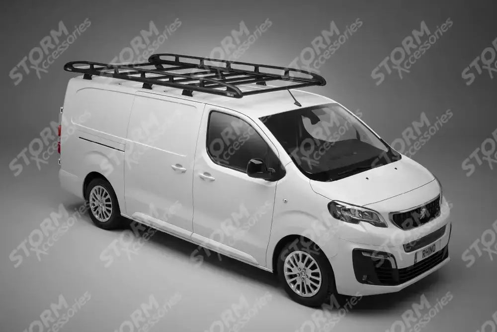 Kammrack Black for Volkswagen Transporter T6 2015-2023 - Long Wheelbase - Low Roof - Barn Door