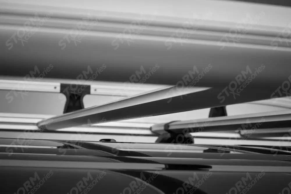 Kammrack Silver for Volkswagen Transporter T5 2002-2015 - Long Wheelbase - Barn Door