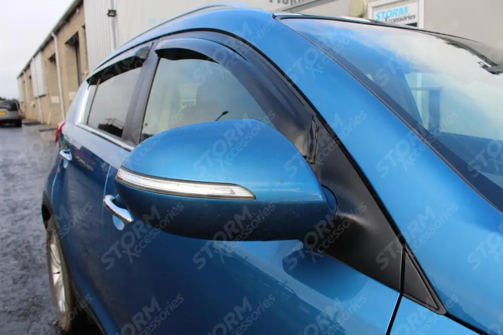 Kia Sportage 2010-2015 Egr Quad Wind Deflectors - External Fit
