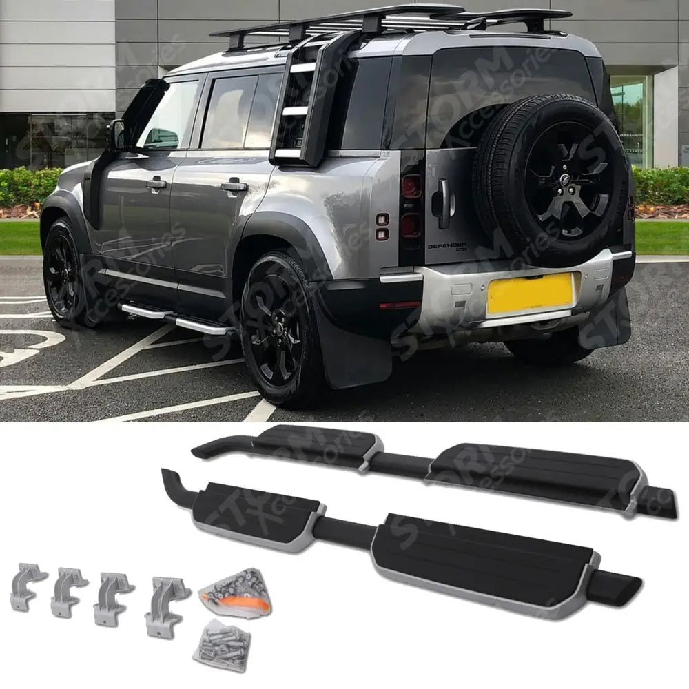 Land Rover Defender 110 / 130 L663 2020 On Oe Style - Side Steps - Pair