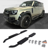 Land Rover Defender 110 / 130 L663 2020 On Oe Style Side Steps - Pair - In Black